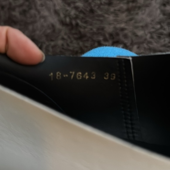 {{all black}} Side Scoop Leather Flats in bone white from Anthropologie - Picture 10 of 11